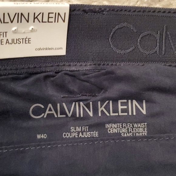 Calvin Klein Slim Fit Straight Leg Shorts - Picture 7 of 11